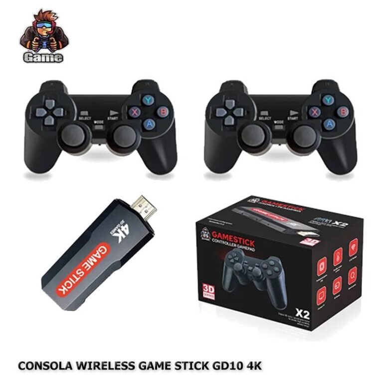 Gd X2 CONSOLA GAME STICK GD10 X2 4K 64GB EMUELEC 4.3 – Celucentro