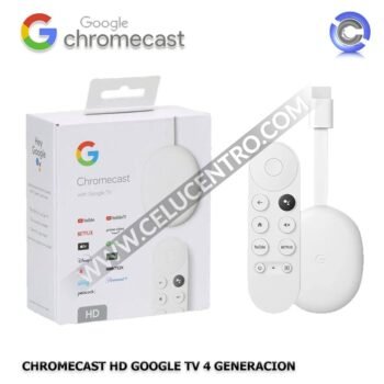 GOOGLE CHROMECAST HD 4 GENERACION GOOGLE TV