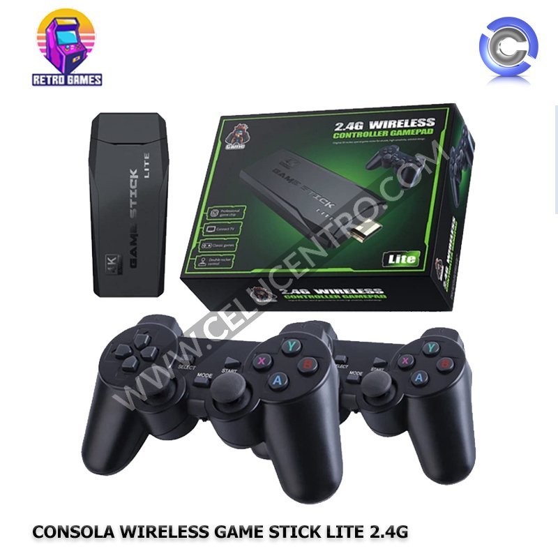 CONSOLA GAME STICK M8 4K 64GB