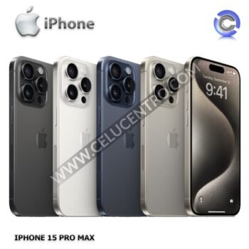 IPHONE 15 PRO MAX 256GB ESIM USADO CERTIFICADO