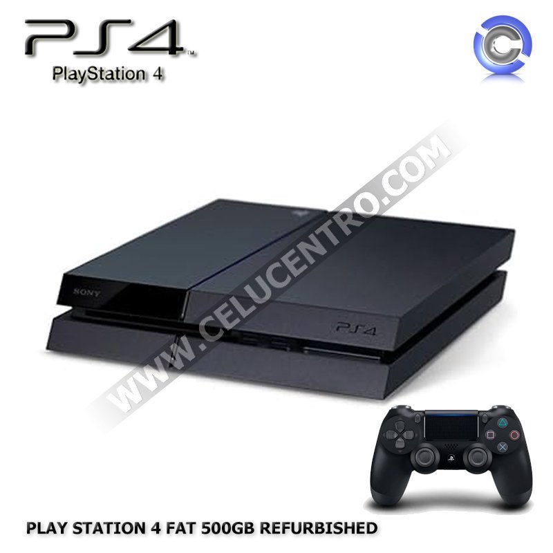 PLAYSTATION PLAY 4 FAT 500GB REFURBISHED 1 CONTROL