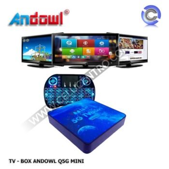 ANDOWL TV BOX Q5G MINI 64GB / 4RAM + TECLADO SMART