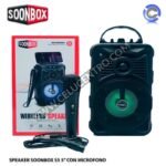 CABINA SOONBOX S5 CON MICROFONO