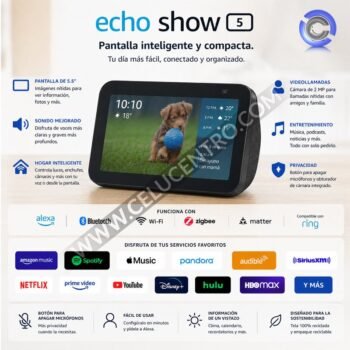 ALEXA ECHO SHOW 5" 3RA GENERACION (H97N6S)