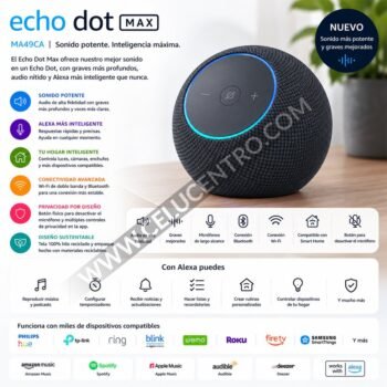 ALEXA ECHO DOT MAX (MA49CA)