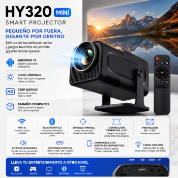 PROYECTOR HY320 MINI